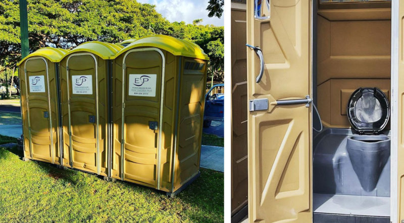 Affordable Standard Toilet Rentals on Oahu - Event Sanitation Plus